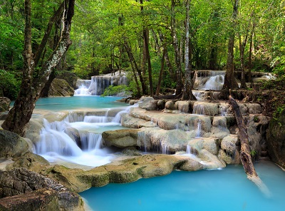 מפל טרופי tropical waterfallמפל טרופי tropical waterfall